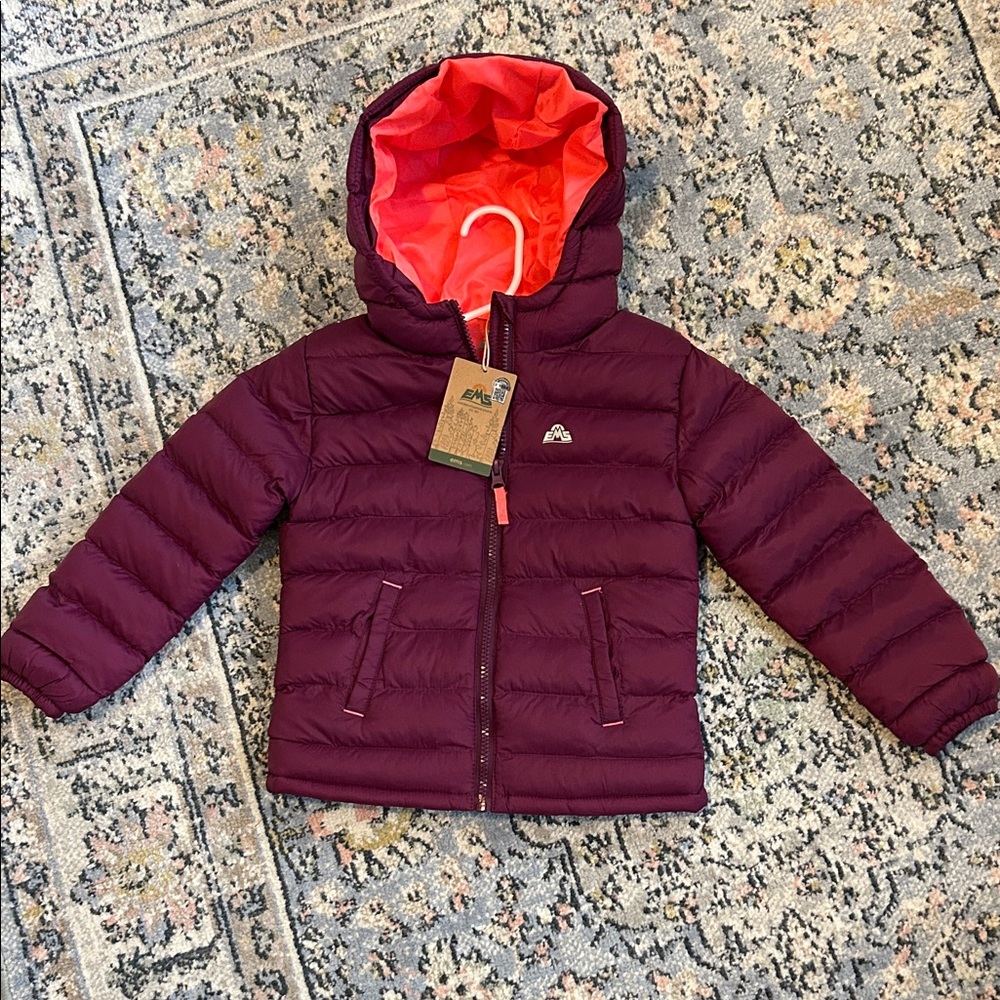 Brand New EMS Purple and Pink Puffer Jacket.